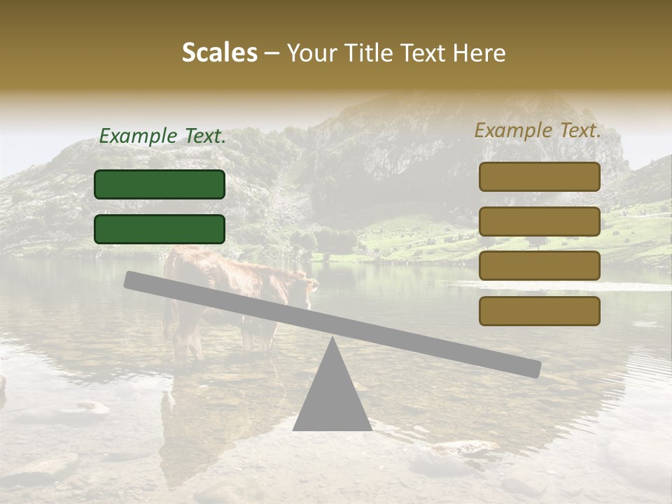 Enol Lake PowerPoint Template