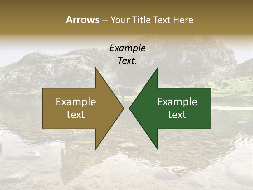 Enol Lake PowerPoint Template