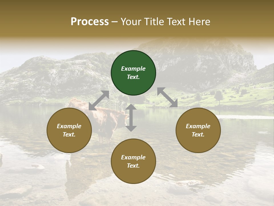 Enol Lake PowerPoint Template