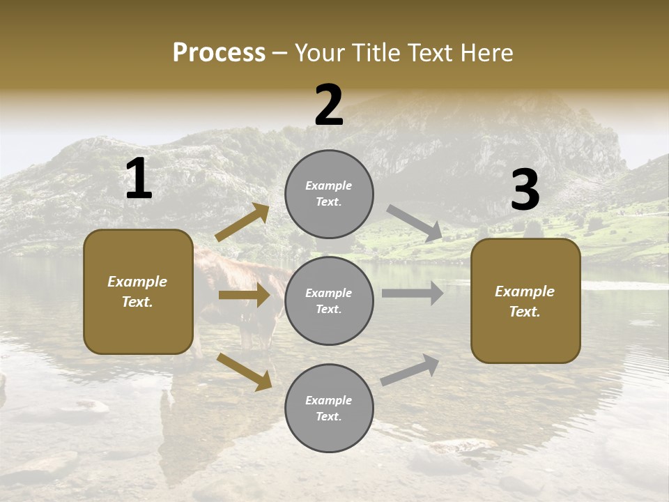 Enol Lake PowerPoint Template