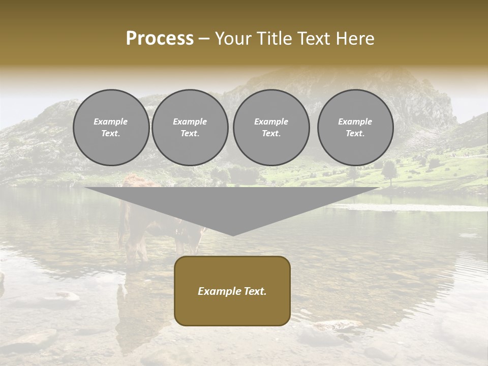 Enol Lake PowerPoint Template