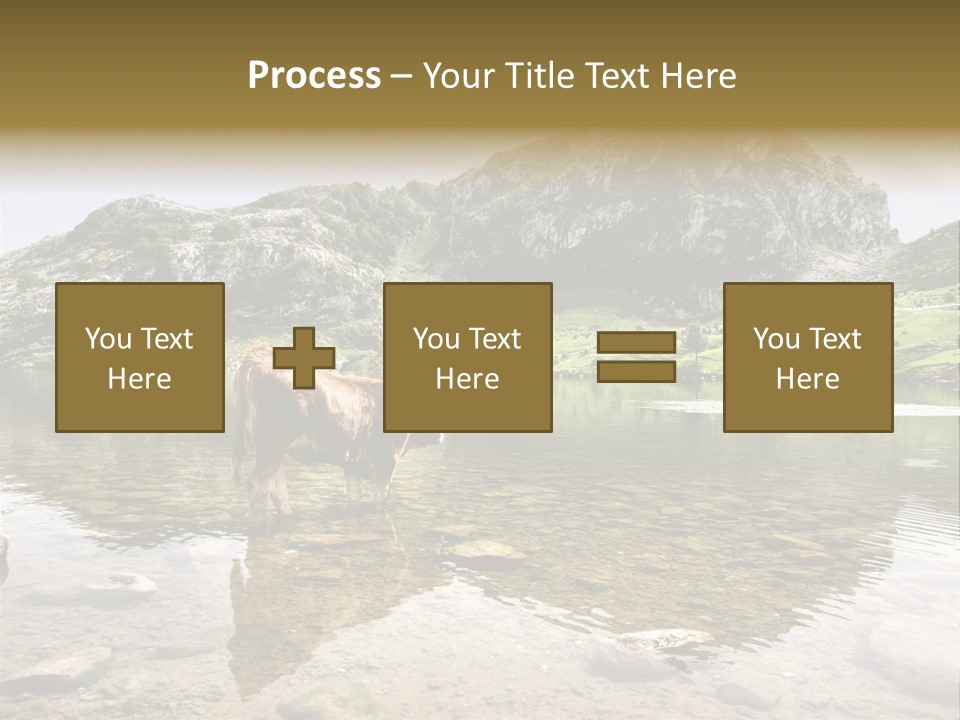 Enol Lake PowerPoint Template