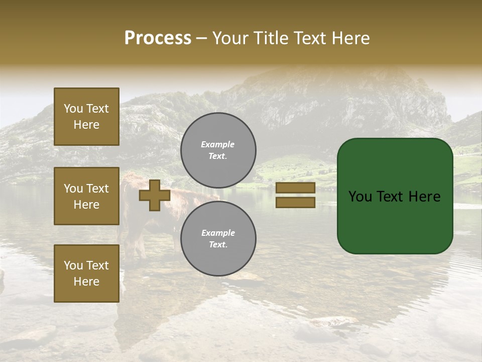 Enol Lake PowerPoint Template