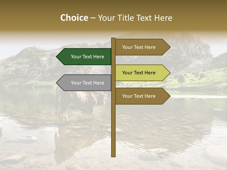 Enol Lake PowerPoint Template