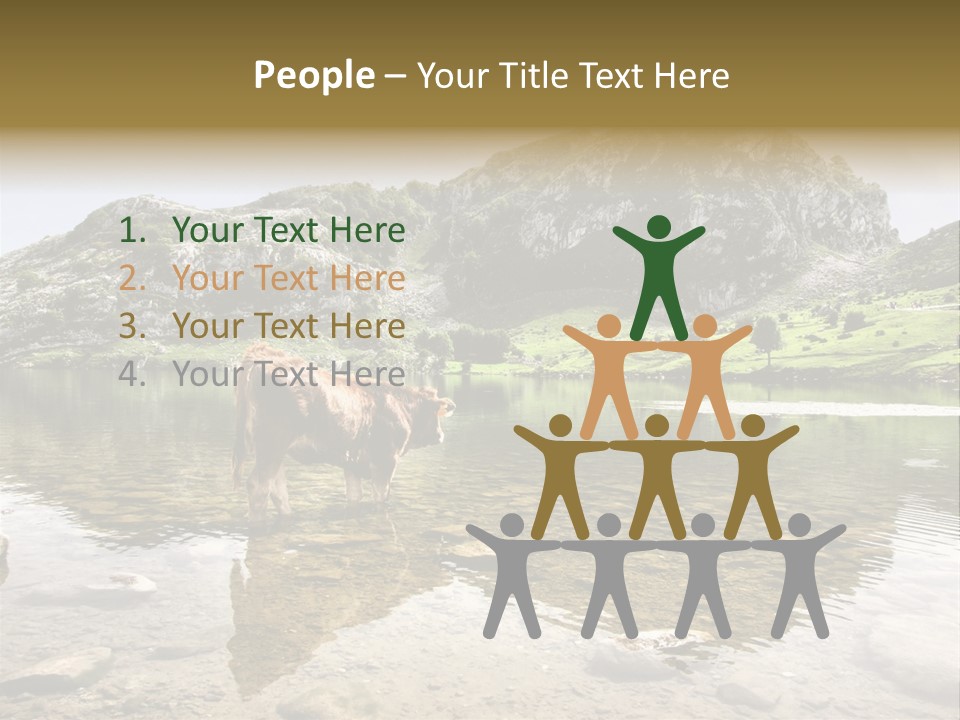 Enol Lake PowerPoint Template