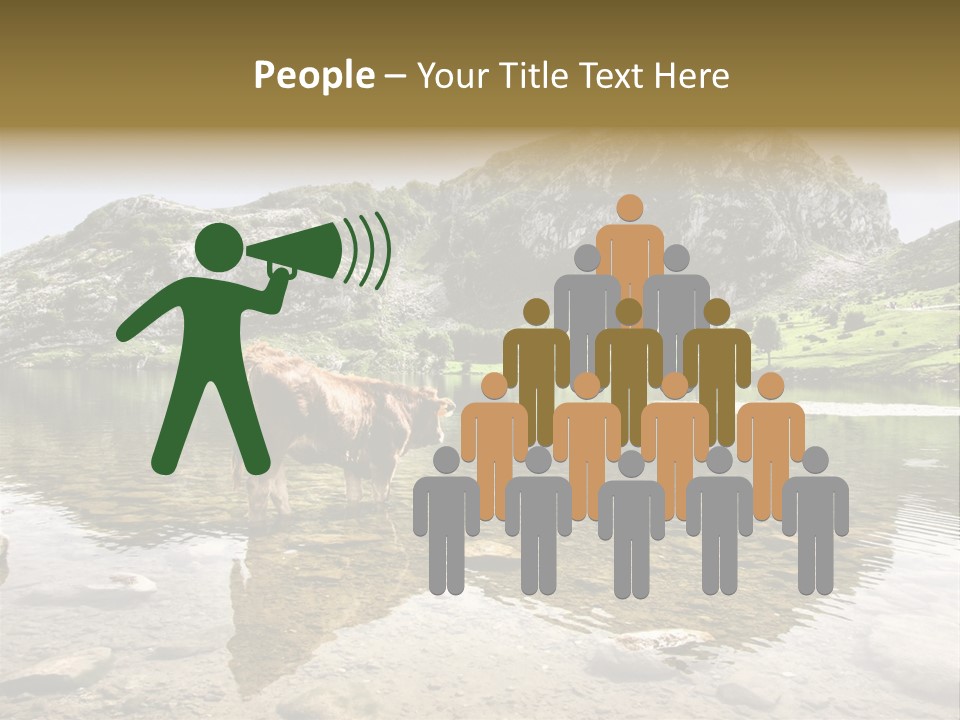 Enol Lake PowerPoint Template