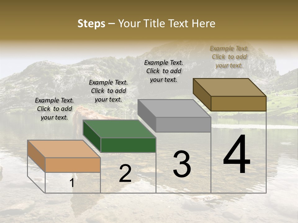 Enol Lake PowerPoint Template