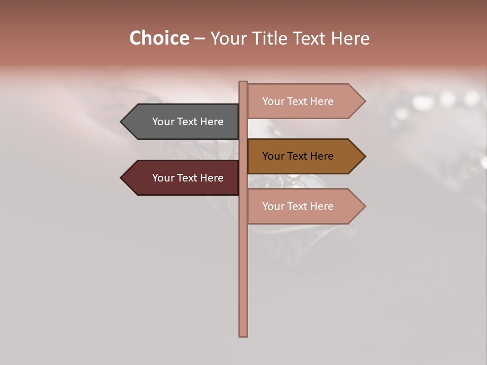 Human Fingers With Long Fingernail And Beautiful Manicure Over Gray PowerPoint Template
