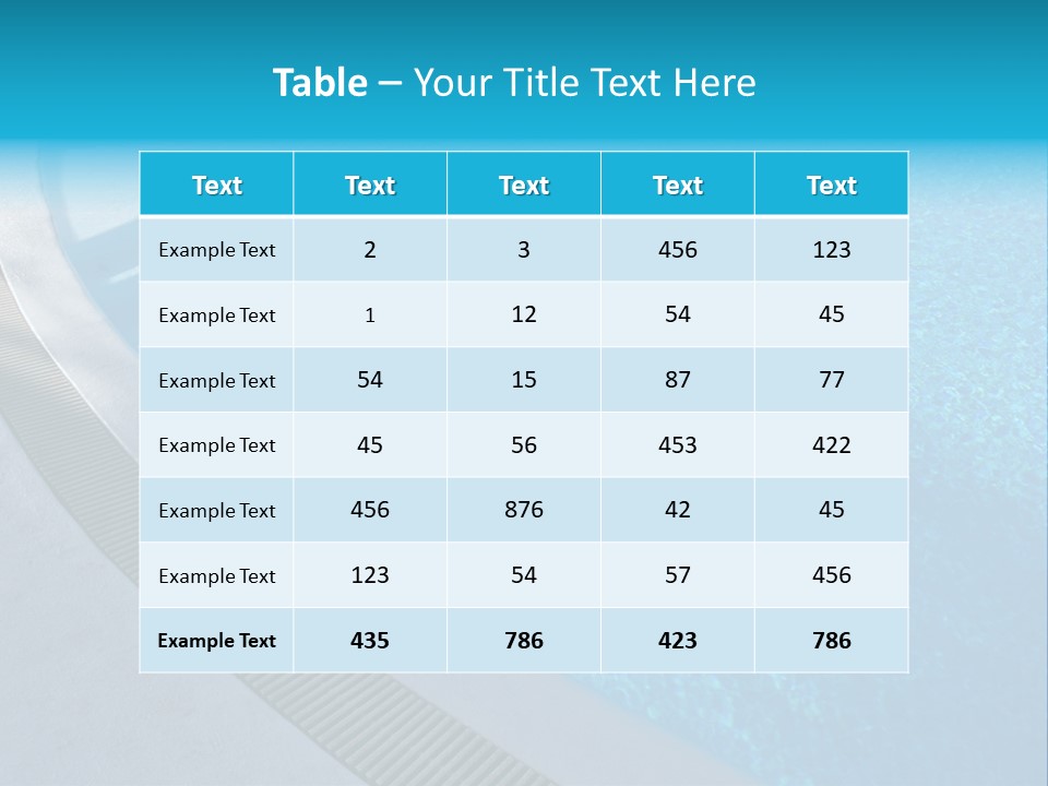 Swimming Pool PowerPoint Template