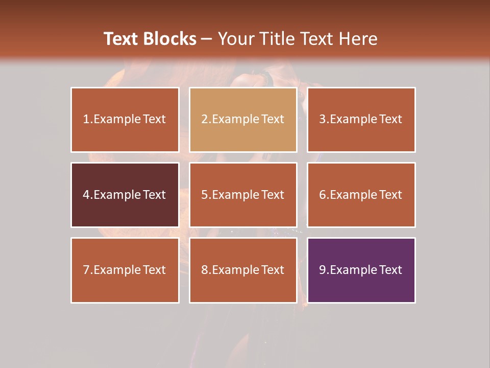 Beautiful Bellydancer Tossing Veil PowerPoint Template