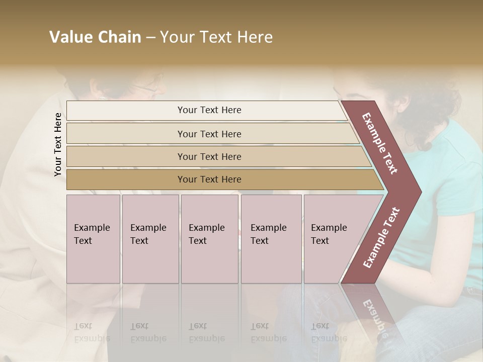 Psychologist Giving A Teen Girl An Agreement To Sign Before Starting Therapy. PowerPoint Template