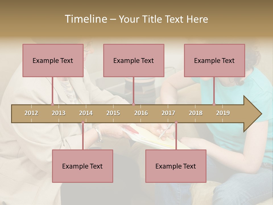 Psychologist Giving A Teen Girl An Agreement To Sign Before Starting Therapy. PowerPoint Template