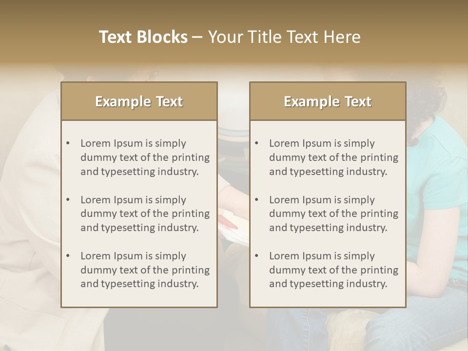 Psychologist Giving A Teen Girl An Agreement To Sign Before Starting Therapy. PowerPoint Template