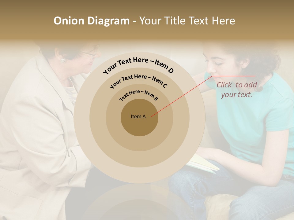 Psychologist Giving A Teen Girl An Agreement To Sign Before Starting Therapy. PowerPoint Template