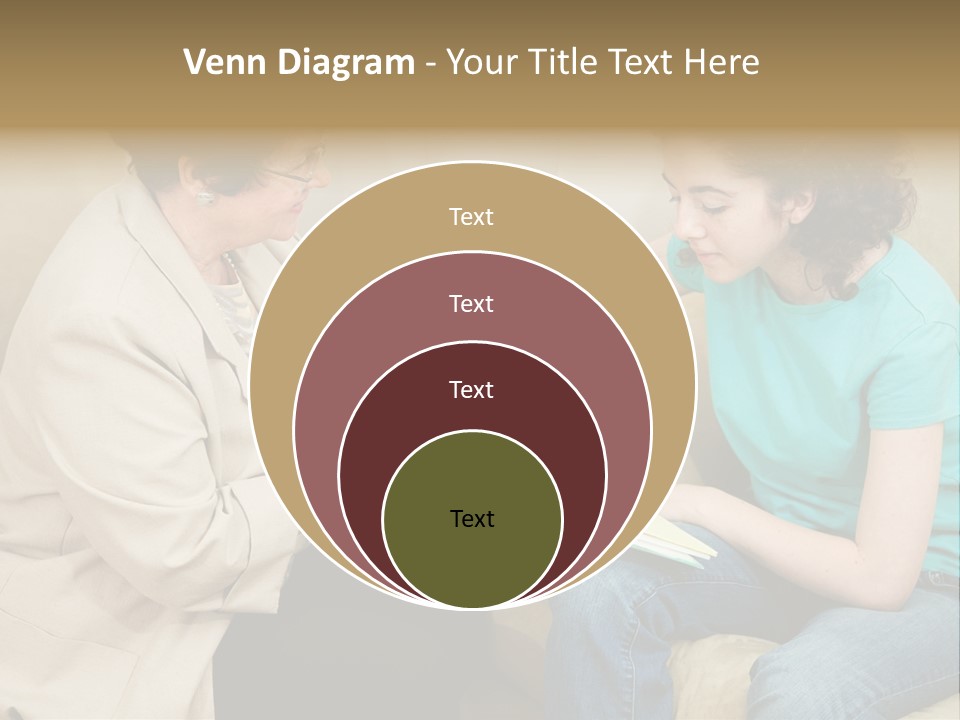 Psychologist Giving A Teen Girl An Agreement To Sign Before Starting Therapy. PowerPoint Template