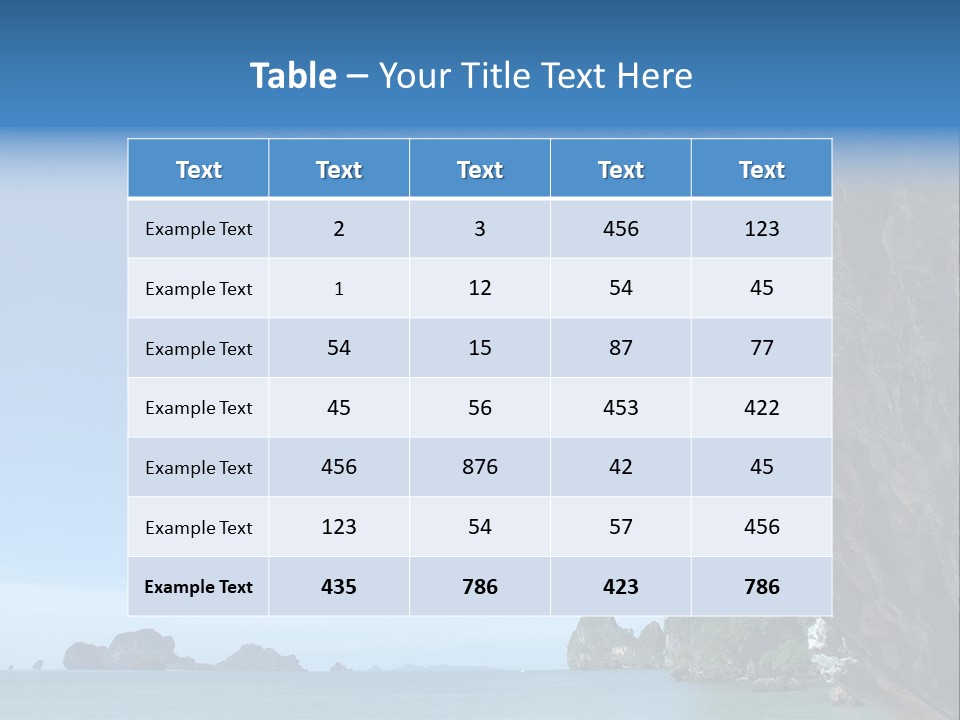 Adult Climbing Hard Overhanging Wall In Krabi, Thailand. PowerPoint Template