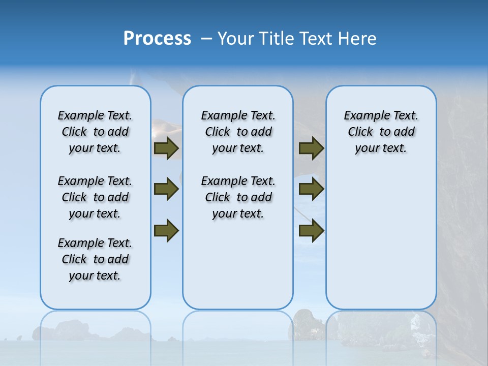 Adult Climbing Hard Overhanging Wall In Krabi, Thailand. PowerPoint Template