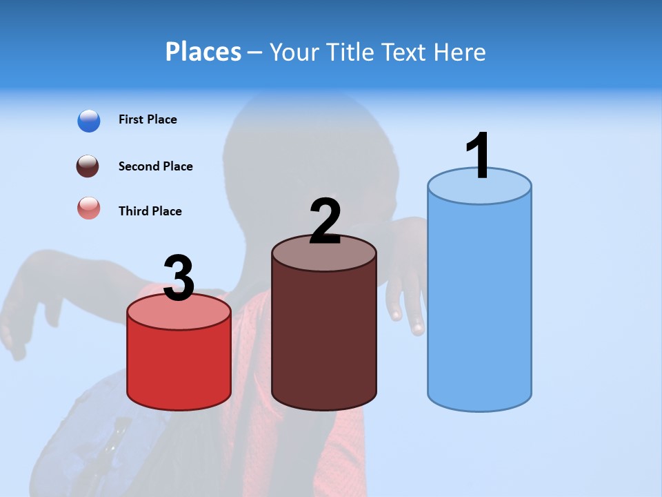 Africa.mozambique, Happy African Children PowerPoint Template