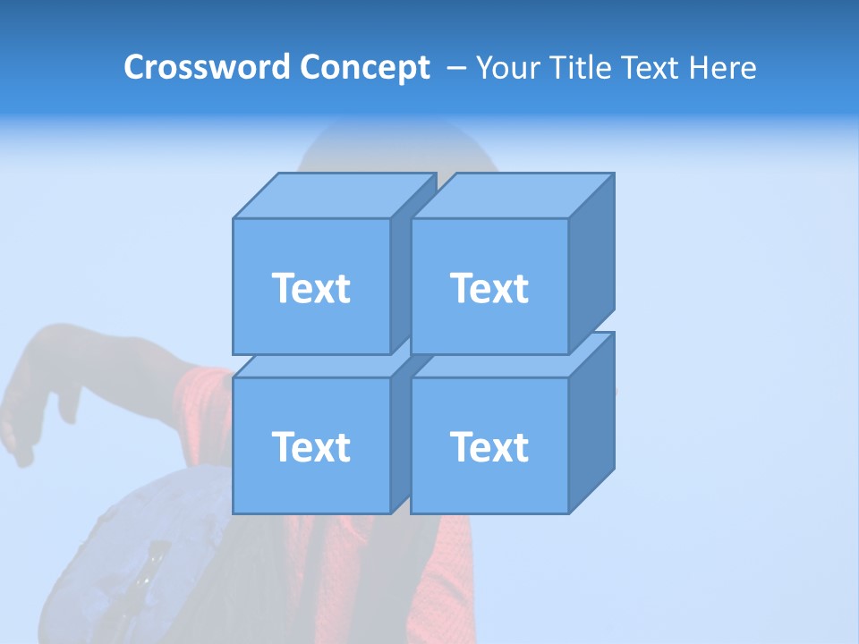 Africa.mozambique, Happy African Children PowerPoint Template