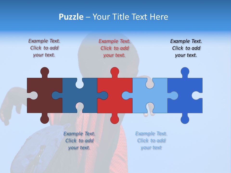 Africa.mozambique, Happy African Children PowerPoint Template