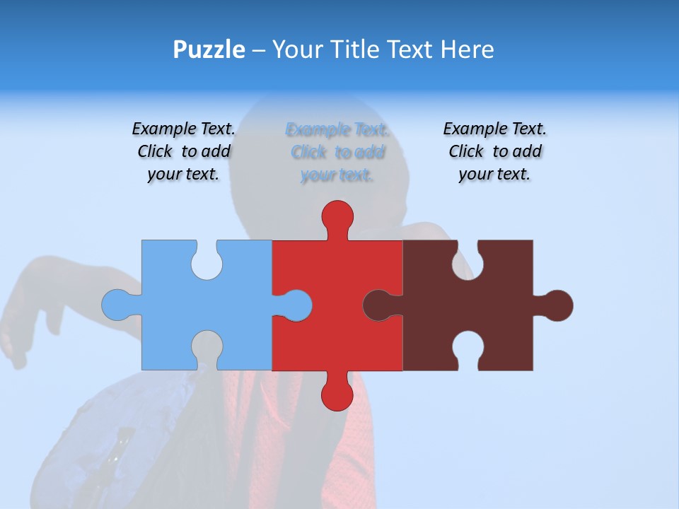 Africa.mozambique, Happy African Children PowerPoint Template