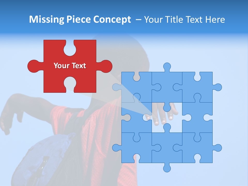 Africa.mozambique, Happy African Children PowerPoint Template