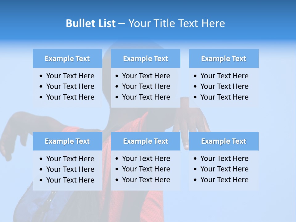 Africa.mozambique, Happy African Children PowerPoint Template