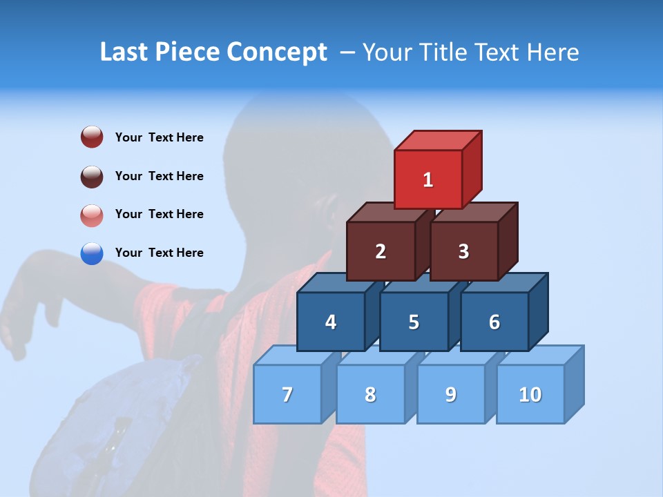 Africa.mozambique, Happy African Children PowerPoint Template