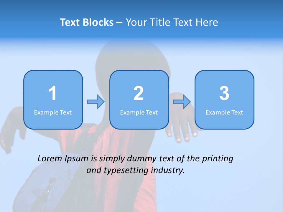 Africa.mozambique, Happy African Children PowerPoint Template