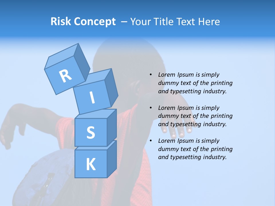 Africa.mozambique, Happy African Children PowerPoint Template