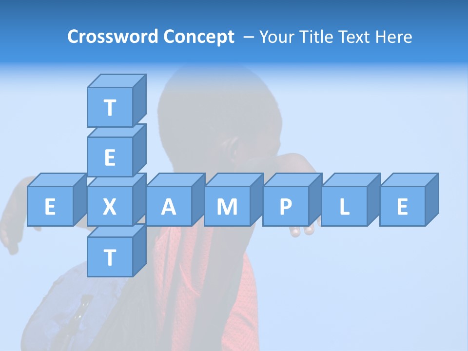 Africa.mozambique, Happy African Children PowerPoint Template