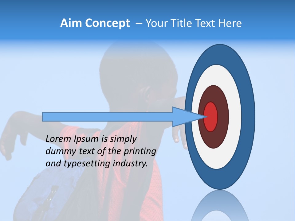 Africa.mozambique, Happy African Children PowerPoint Template