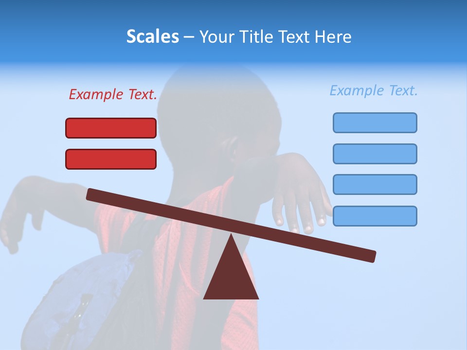 Africa.mozambique, Happy African Children PowerPoint Template