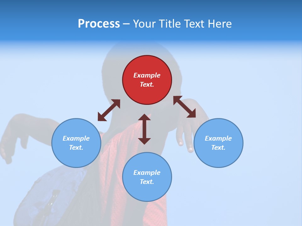Africa.mozambique, Happy African Children PowerPoint Template