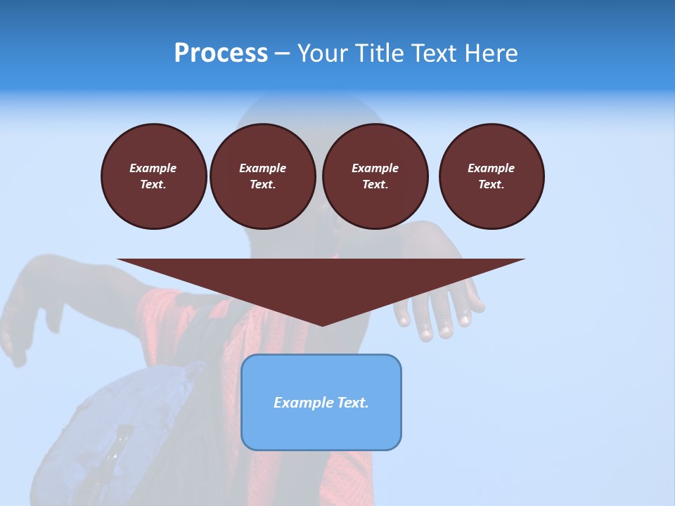 Africa.mozambique, Happy African Children PowerPoint Template