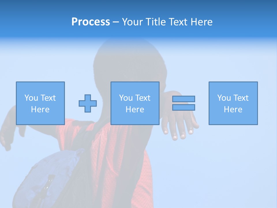 Africa.mozambique, Happy African Children PowerPoint Template