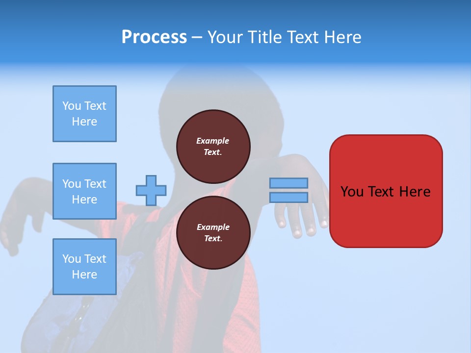 Africa.mozambique, Happy African Children PowerPoint Template