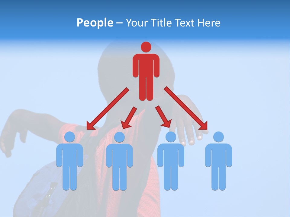 Africa.mozambique, Happy African Children PowerPoint Template