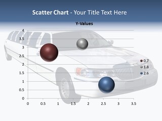 Long Limousine Isolated PowerPoint Template