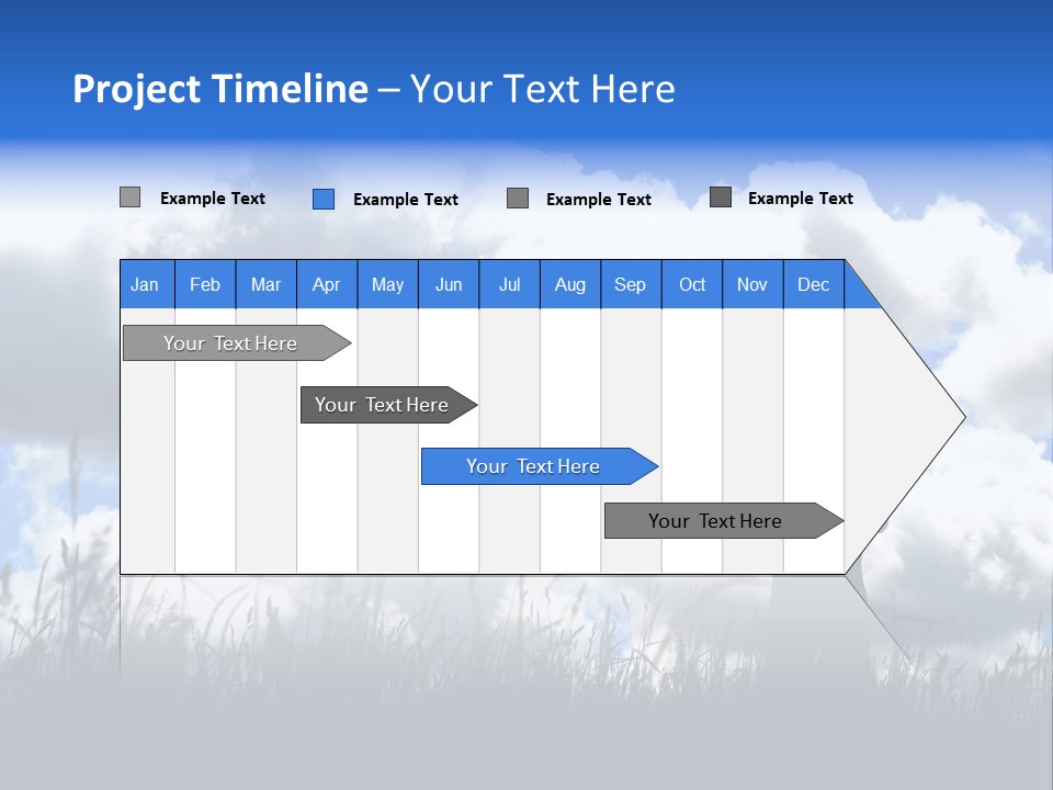 Silhouette Father And Daughter Outdoors PowerPoint Template