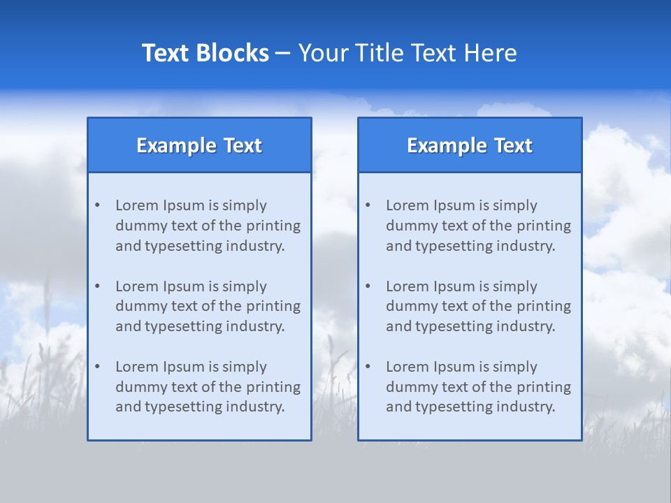 Silhouette Father And Daughter Outdoors PowerPoint Template