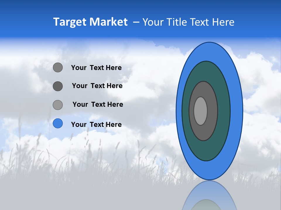 Silhouette Father And Daughter Outdoors PowerPoint Template