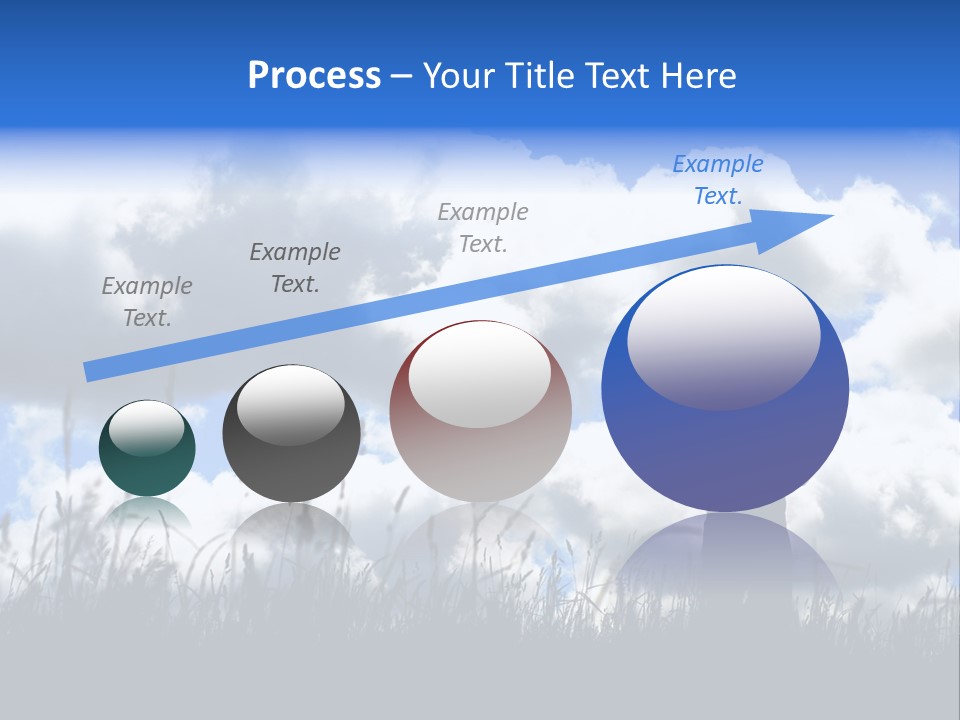 Silhouette Father And Daughter Outdoors PowerPoint Template