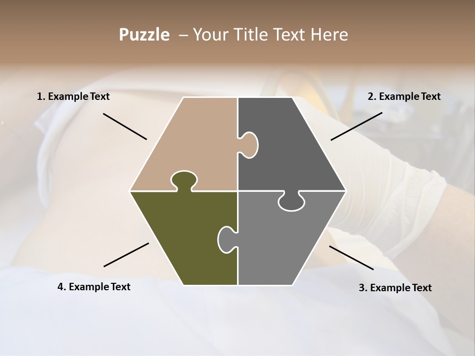 Scanning Of A Stomach Of Pregnant Woman PowerPoint Template