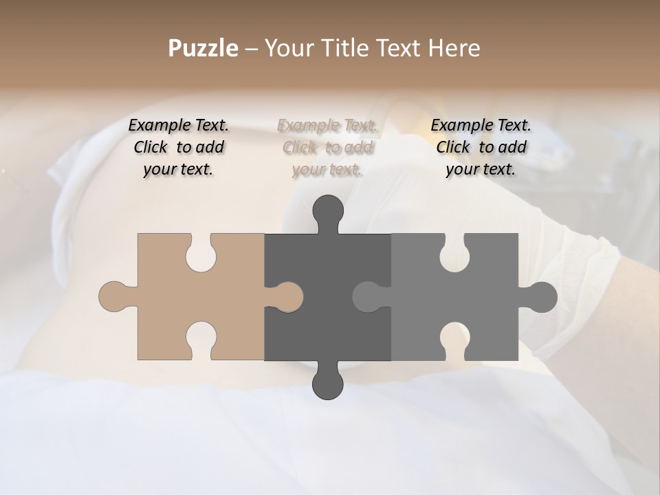 Scanning Of A Stomach Of Pregnant Woman PowerPoint Template