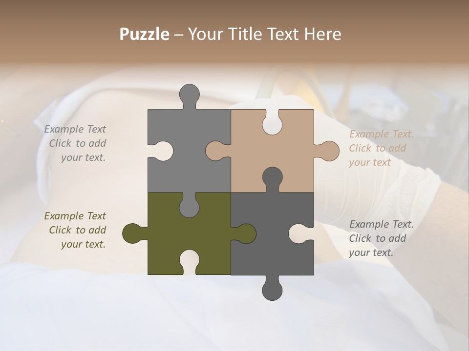 Scanning Of A Stomach Of Pregnant Woman PowerPoint Template