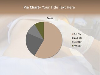 Scanning Of A Stomach Of Pregnant Woman PowerPoint Template