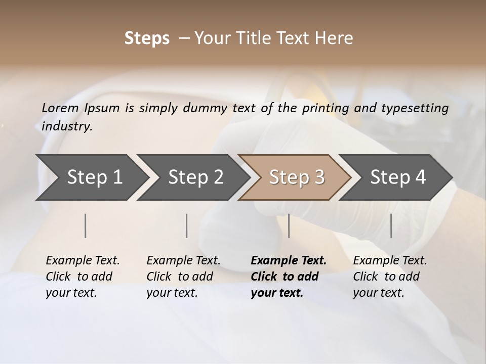 Scanning Of A Stomach Of Pregnant Woman PowerPoint Template