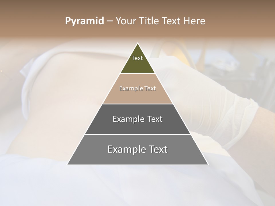 Scanning Of A Stomach Of Pregnant Woman PowerPoint Template