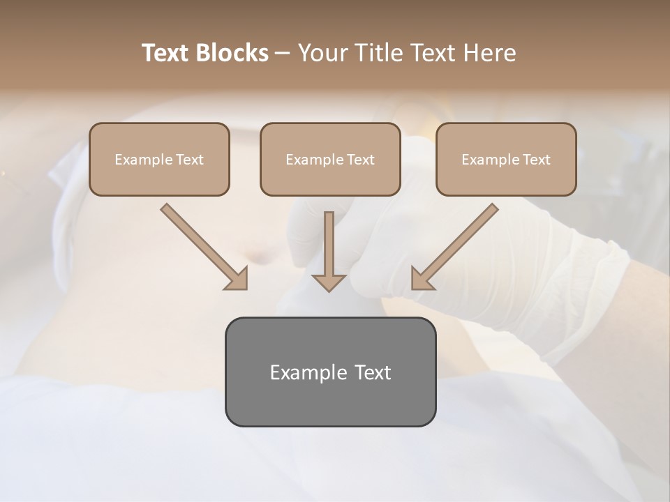 Scanning Of A Stomach Of Pregnant Woman PowerPoint Template